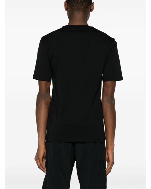 Moschino T-shirt Met Tekst in het Black voor heren