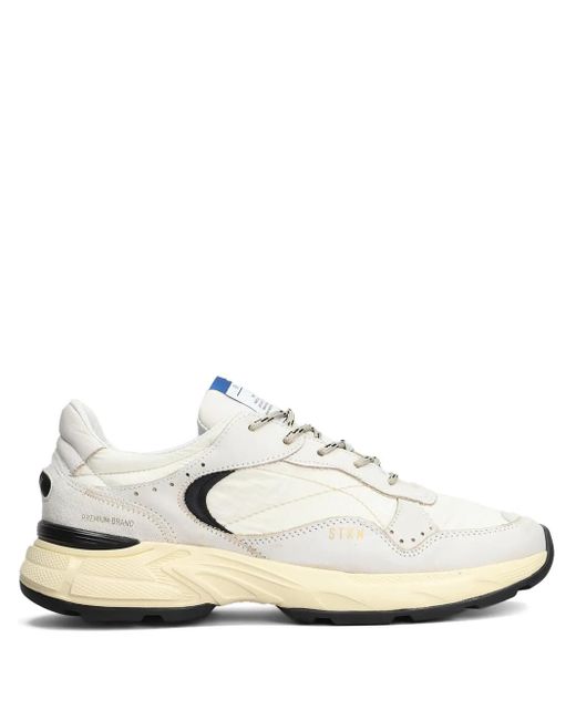 Stkn White Reverse-U Sneakers for men