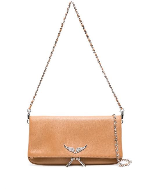 Zadig & Voltaire Natural Rock Leather Crossbody Bag