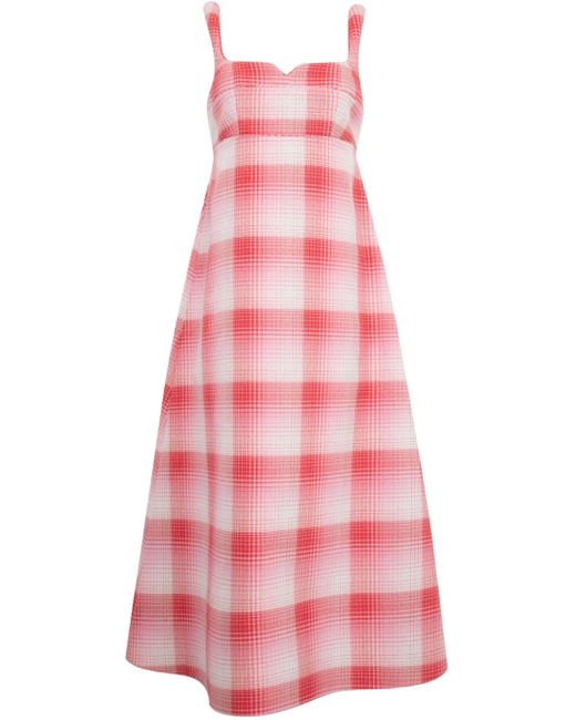 Rosie Assoulin Pink Banana Midikleid