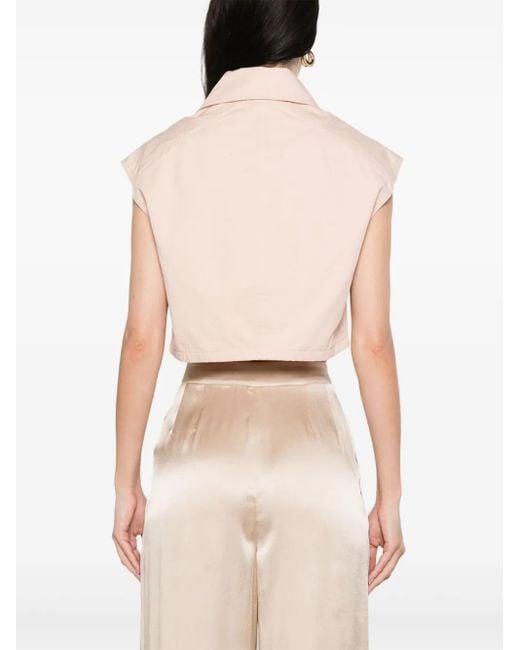 Forte Forte Pink Poplin Waistcoat
