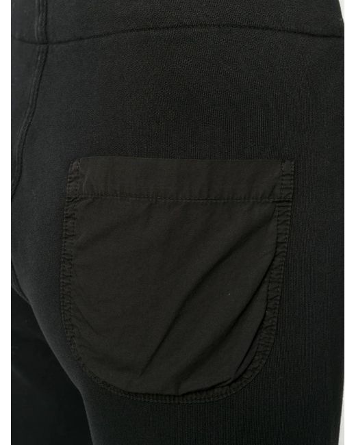 Nili Lotan Black Drawstring Cropped Track Pants