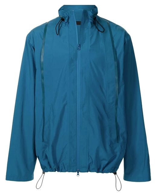 3.1 Phillip Lim Blue Drawstring-Fastening Jacket for men