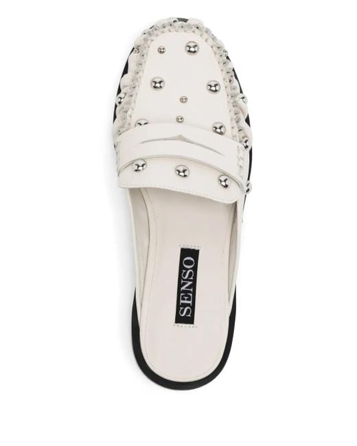 Mules Chase Senso en coloris White