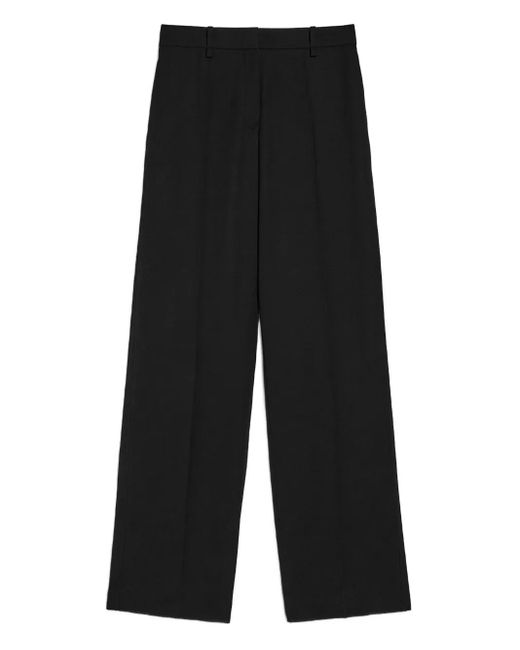 Jil Sander Black Wool Trousers