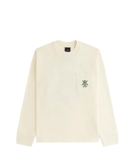 Kith Natural Sonoma Oversized Long-Sleeve T-Shirt