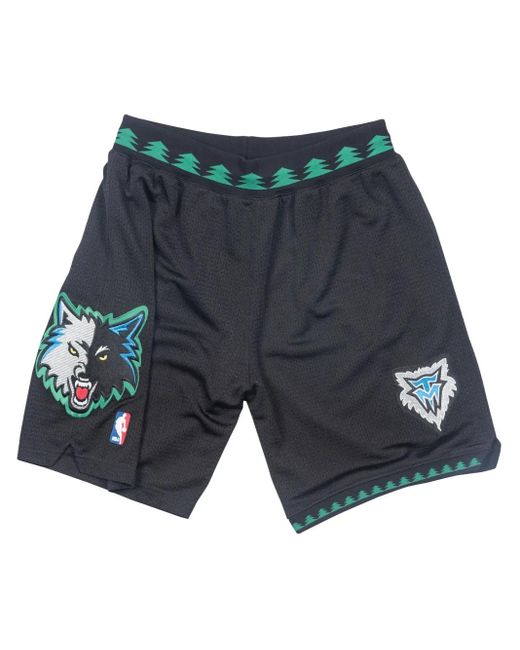 Mitchell & Ness 2003/04 Minnesota Timberwolves Authentic Shorts in Blue für Herren