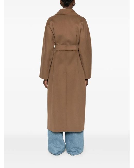 Abrigo Penelope Con Cinturón Max Mara de color Brown