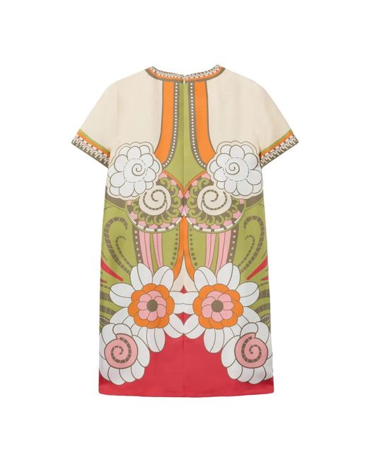 LaDoubleJ Green Swing Placée Mini Dress