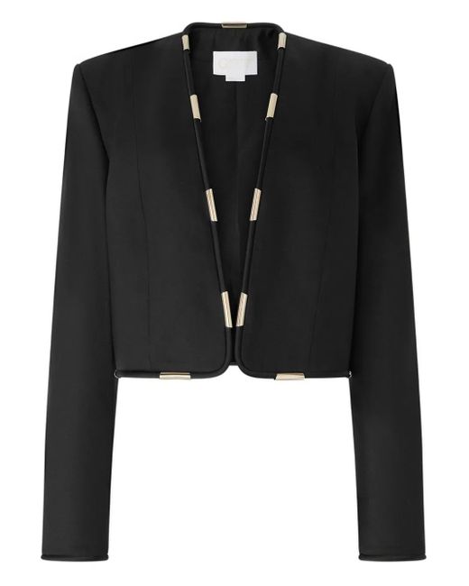 Genny クロップド ジャケット Black