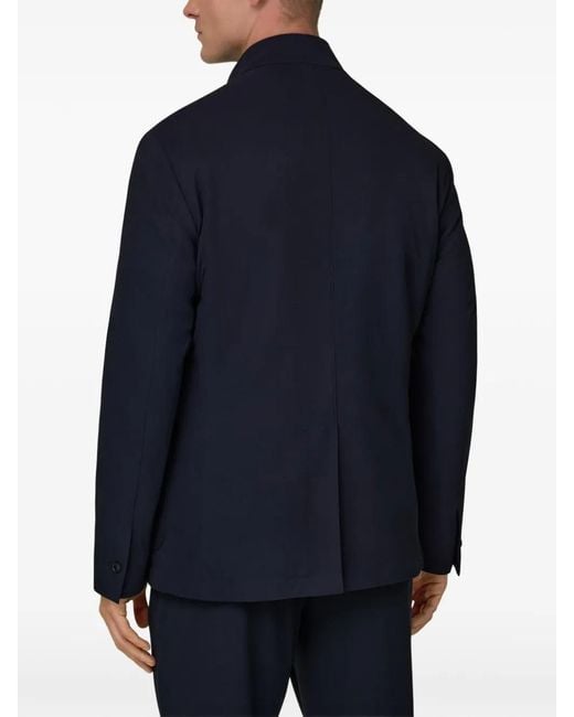 Boggi Blue B-Tech Stretch Nylon Jacket for men