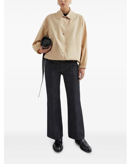 Jil Sander Blue Flared Jeans