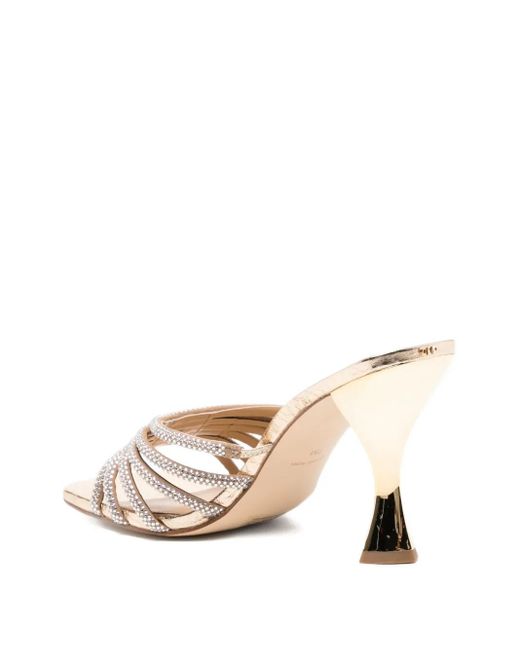 Michael Kors Natural 90Mm Haisley Sandals