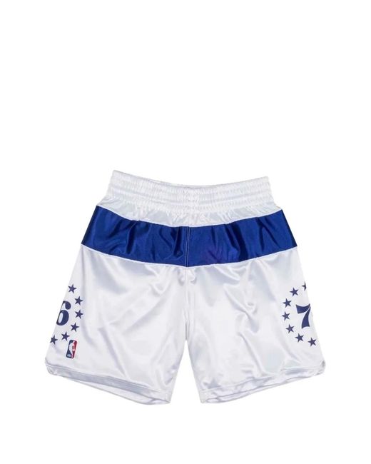 Mitchell & Ness Blue X Nba 2003 Philadelphia 76Ers Shorts for men