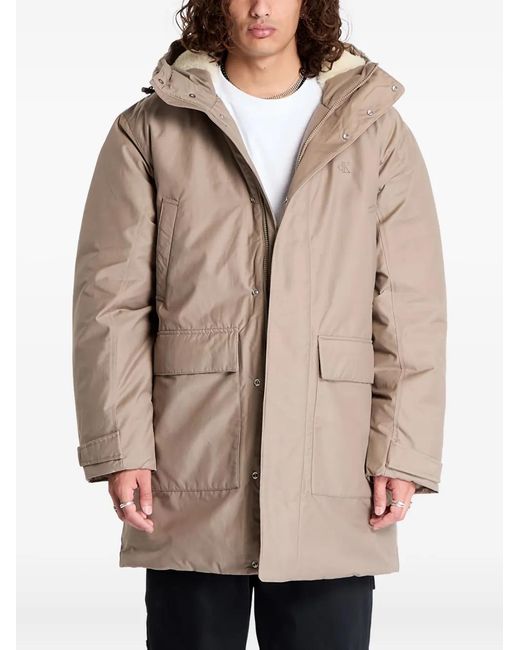 Parka Con Capucha Calvin Klein de hombre de color Natural