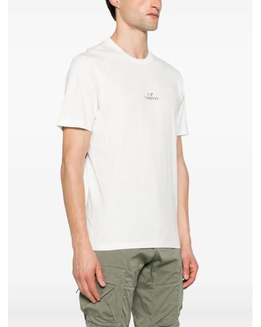 C P Company White T-Shirts & Tops for men