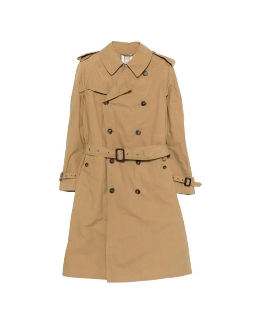 L'IMPERMEABILE Natural Trench Vasco À Taille Ceinturée for men