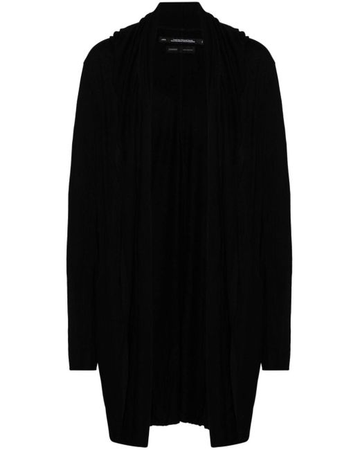 Hooded jersey cardigan sale