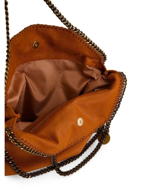 Stella McCartney Brown Falabella 3-Chain Tote Bag