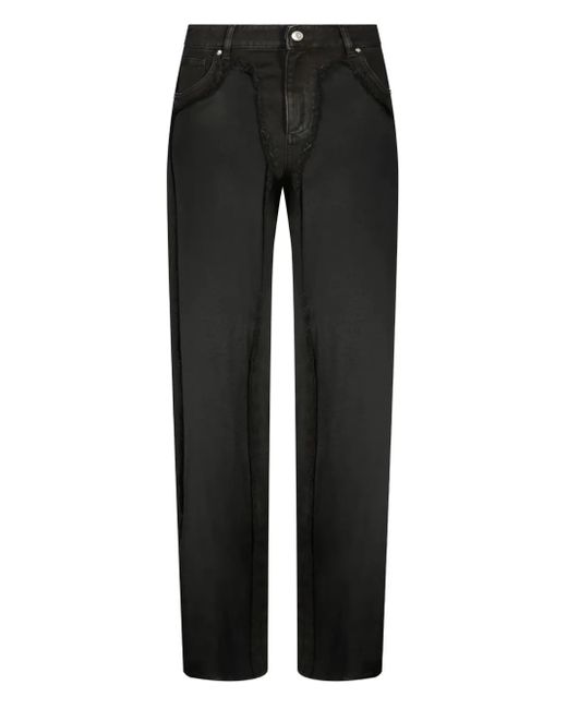 Blumarine フレイド ジーンズ Black