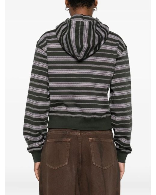 KENZO ストライプ パーカー Black