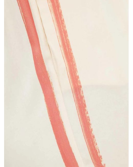 Stine Goya Natural Stripe-detail Drawstring Track Pants