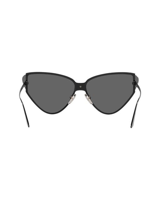 Balenciaga Gray Shield 2.0 Cat-Eye Sunglasses