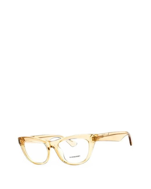 Burberry Metallic Cat-Eye Frame Glasses