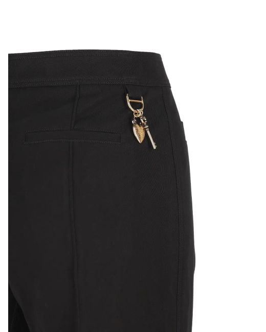 Chloé Black Tailored Cavalry Cotton Trousers