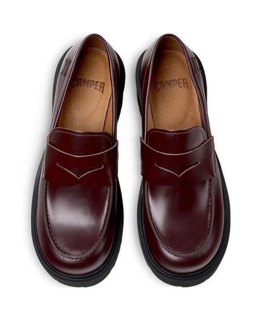 Mocassini Camper en coloris Brown