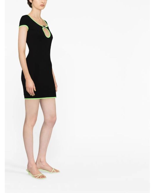 Ambush Black Heart Hole T-Shirt Dress