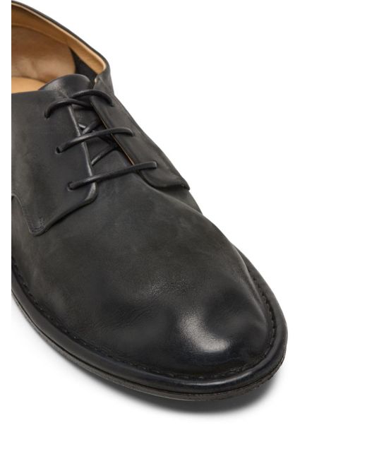 Marsèll Black Guardella Leather Derby Shoes for men
