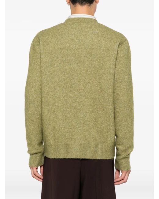 A.P.C. Green Pierre Cardigan for men