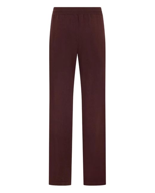 Malo Purple Drawstring Pocket Track Pants for men