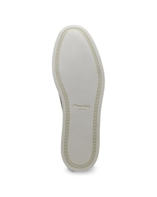 Church's Black Peebles Slip-On Sneakers for men