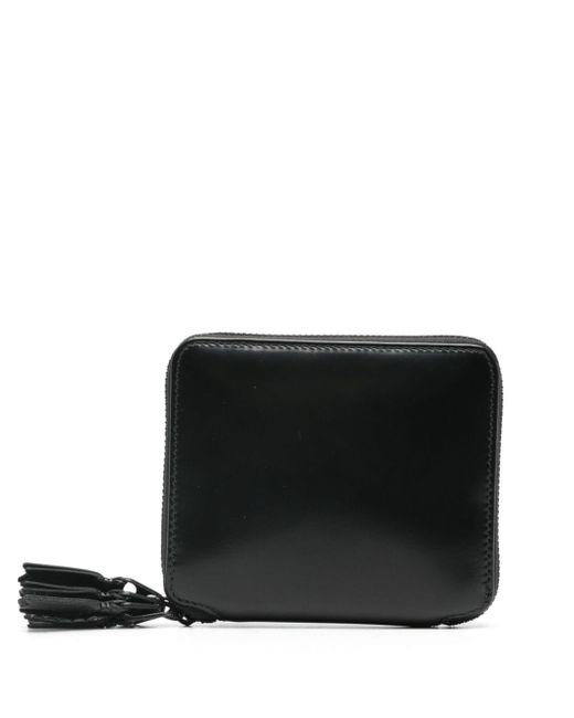 Comme des Garçons Black Cdg Zipper Medley Leather Wallet for men