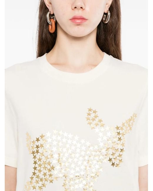 J.W. Anderson White Animal Star T-Shirt