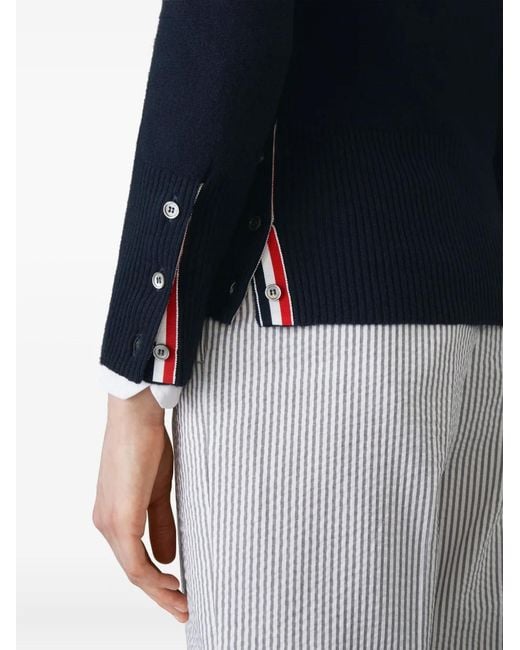 Thom Browne Blue Sweaters