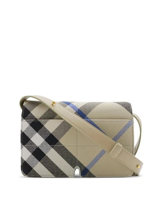 Burberry Gray Mini Shoulder Handbag For