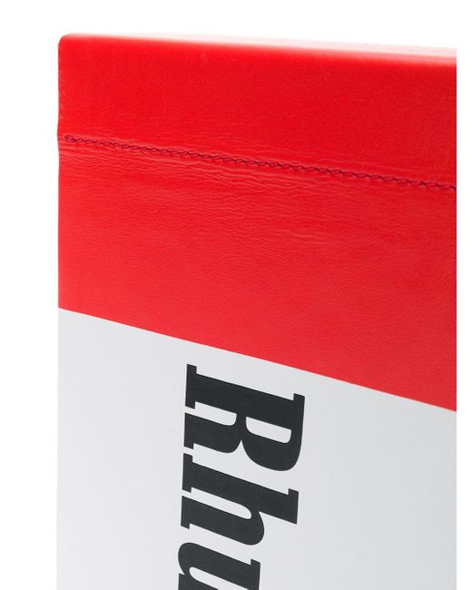 rhude cigarette case Rhude Cigarette Case Shoulder Bag in Red for Men