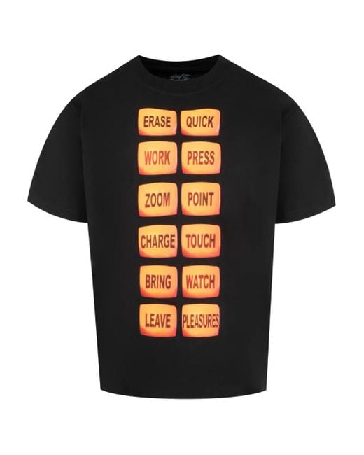 X Daft Punk T-Shirt Technological À Imprimé Graphique Pleasures pour homme en coloris Black