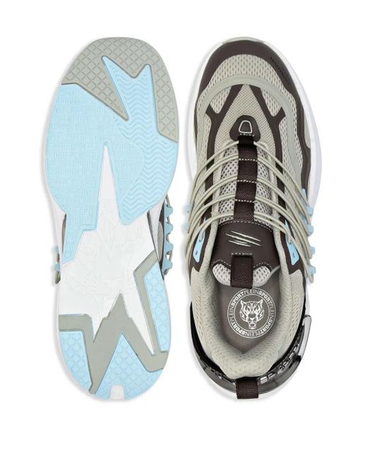 Philipp Plein Gray Runner Pressure //gen.x.04 Sneakers