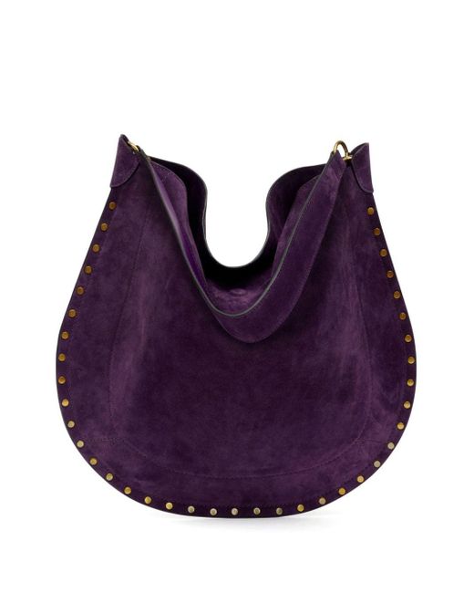 Isabel Marant Purple Oskan Shoulder Bag