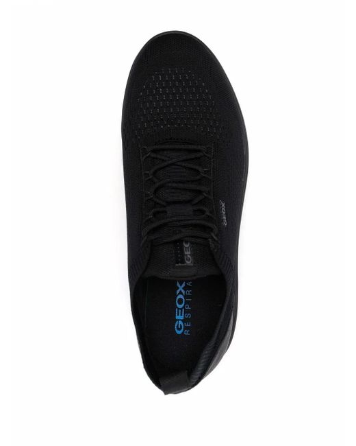 Geox Black Spherica Lo-Top Sneakers for men