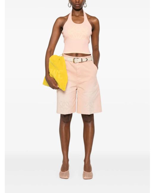 Loewe Pink Anagram Tank Top