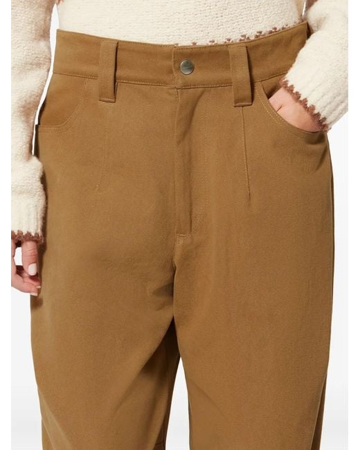 Isabel Marant Natural Opalyna Button Trousers