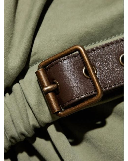 Veste En Coton À Taille Ceinturée Loewe pour homme en coloris Green