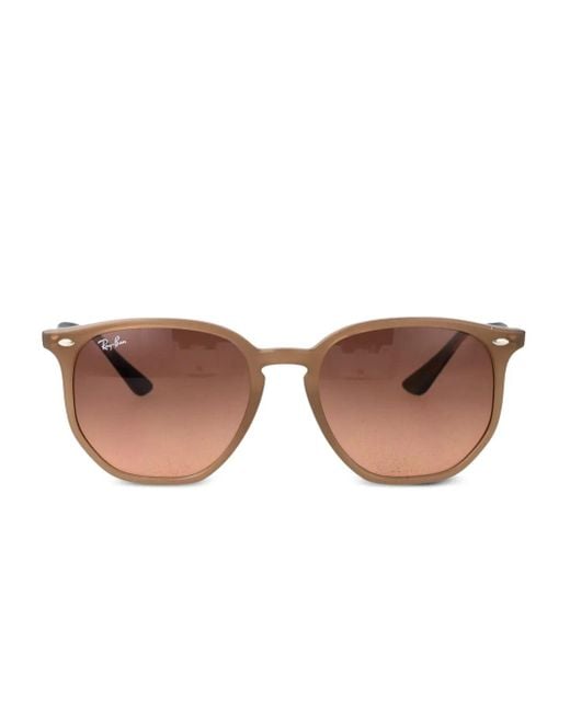 Ray-Ban Brown Square Sunglasses