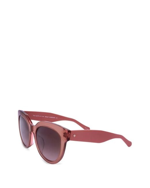 Kate Spade Pink Cat-Eye Frame Sunglasses