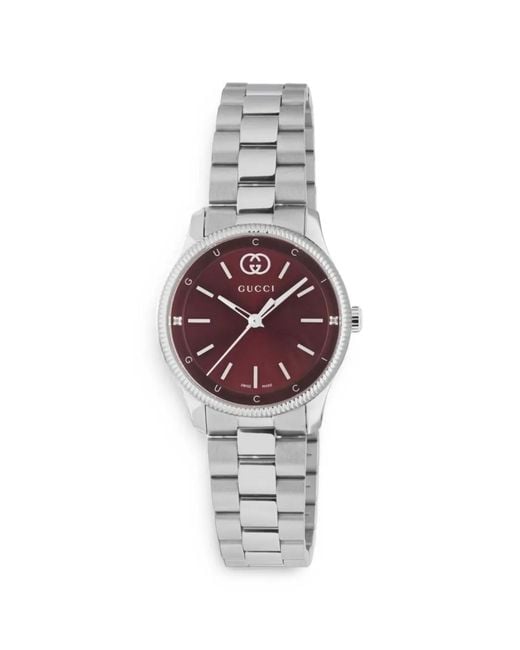 Gucci White G-Timeless 29Mm Watch